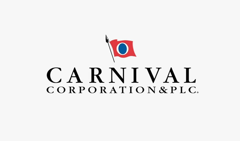 carnival corp logo - silver