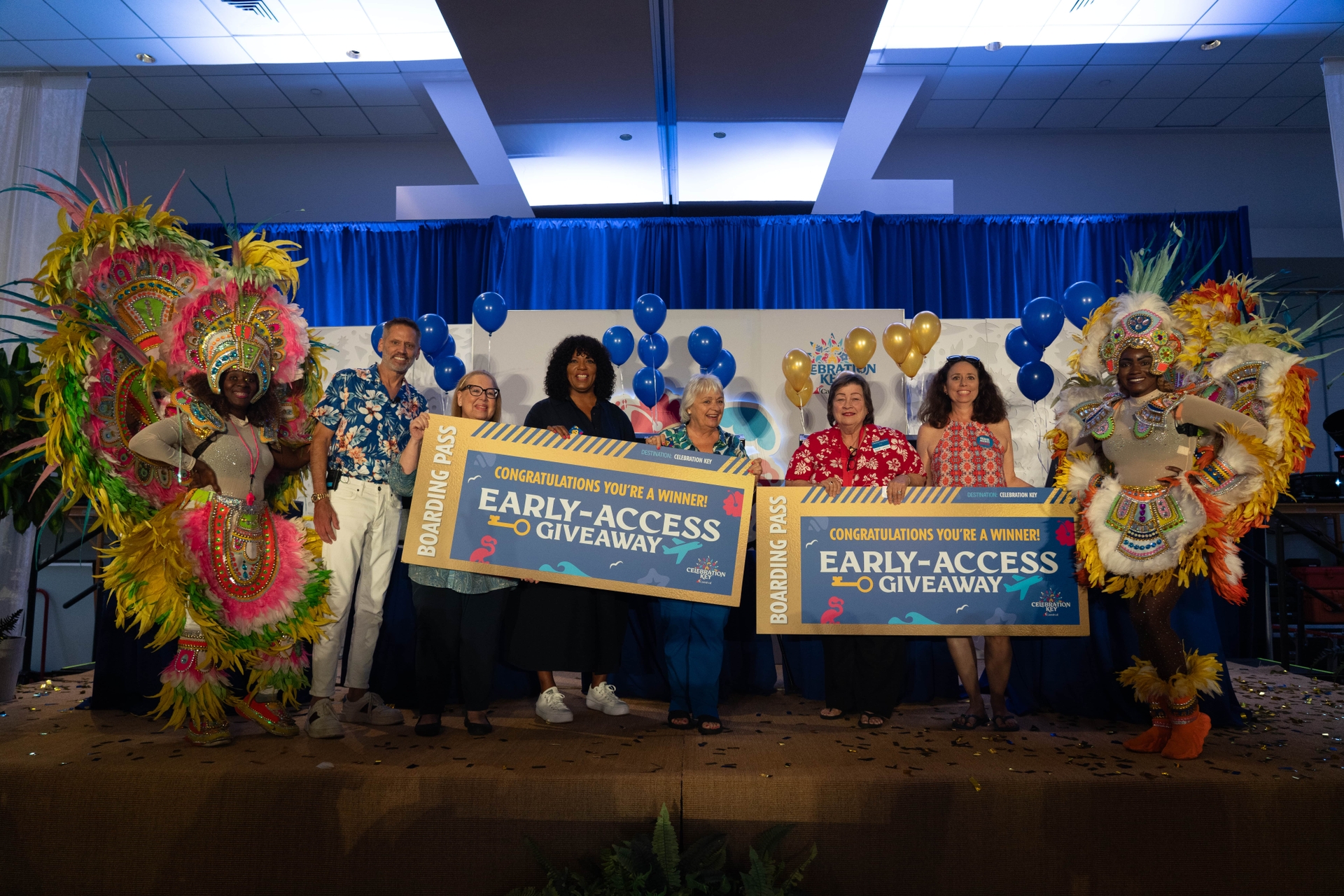 Carnival Cruise Line hosts Your Peek At Paradise event in Miami and announces winners of VIP experience prize