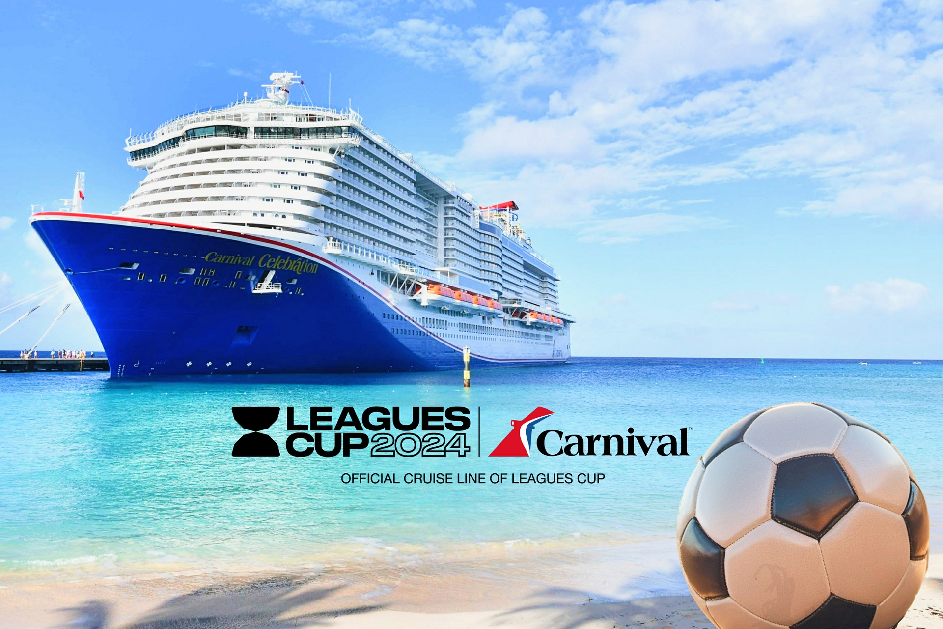 Carnival Cruise Line is the official cruise line of Leagues Cup