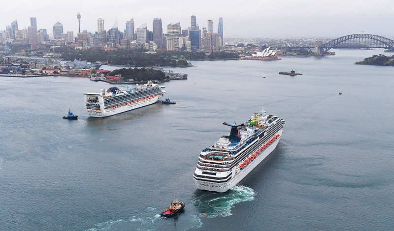 Carnival Splendor and Pacific Adventure in Sydney